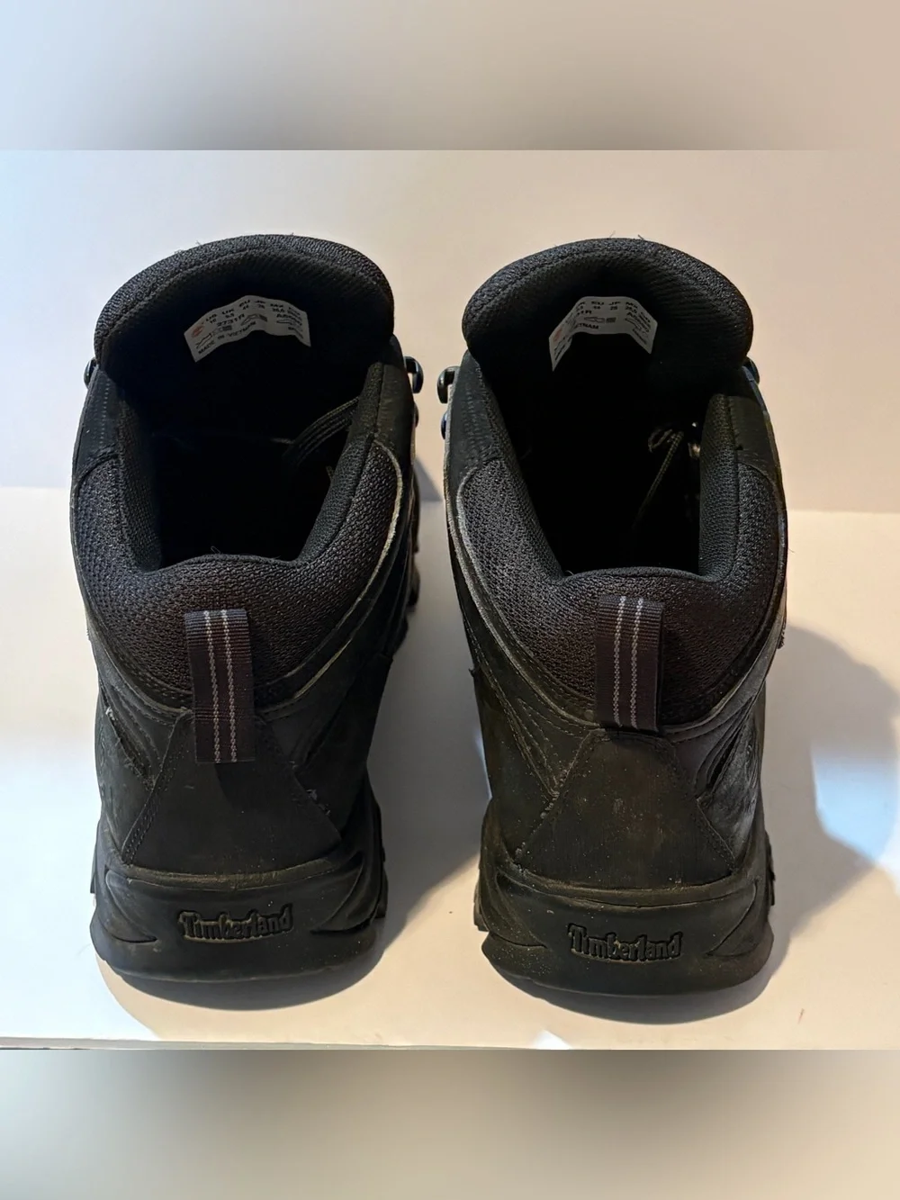 Timberland Mt. Maddsen Mid Waterproof Hiking Boots Men's Size 10 Black